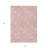 9' X 12' Pink Ivory And Blush Floral Washable Indoor Outdoor Area Rug-122845780