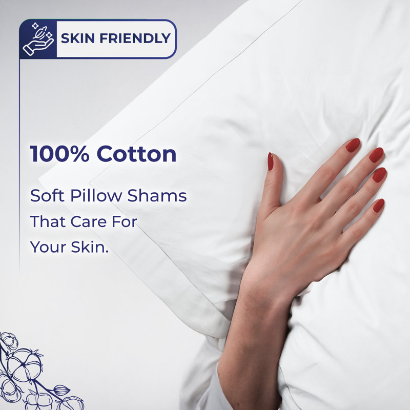 100% Cotton Sateen Weave Solid Duvet Cover Set - Includes 1 Duvet Cover & 2 Pillow Sham Set, Full Duvet Cover + 2 Queen Shams
