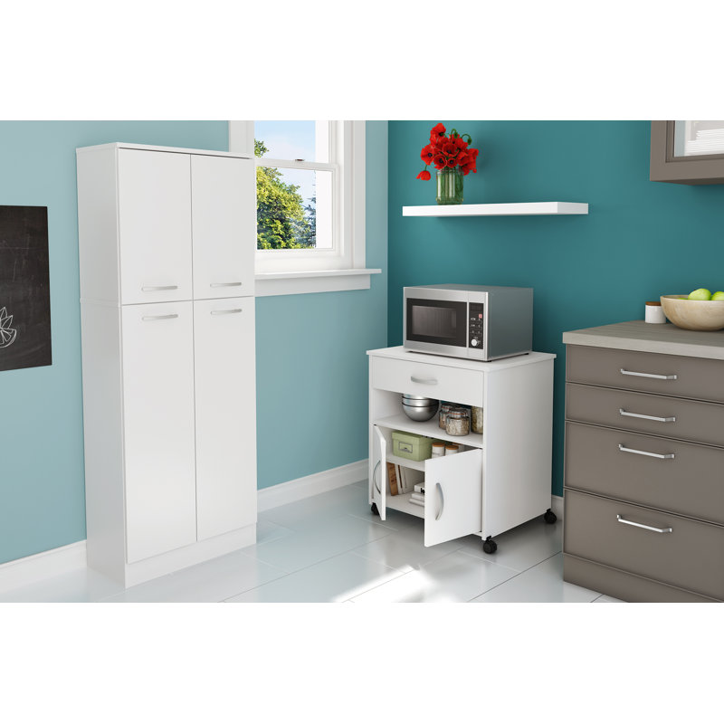 Support pour imprimante Axess, Blanc pur