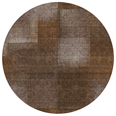 Neysa Washable Abstract Indoor / Outdoor Rug