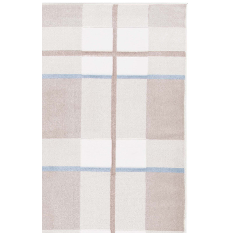 Tapis à carreaux Arainna Performance, Rectangle 5 pi 3 po x 7 pi 6 po