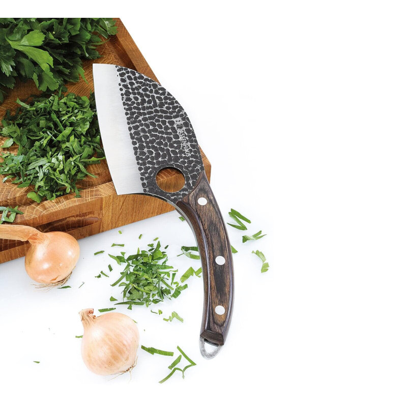 Keeper Chef's Knife, wood handle, 9.8"