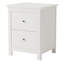 45cm W Manufactured Wood Bedside Table