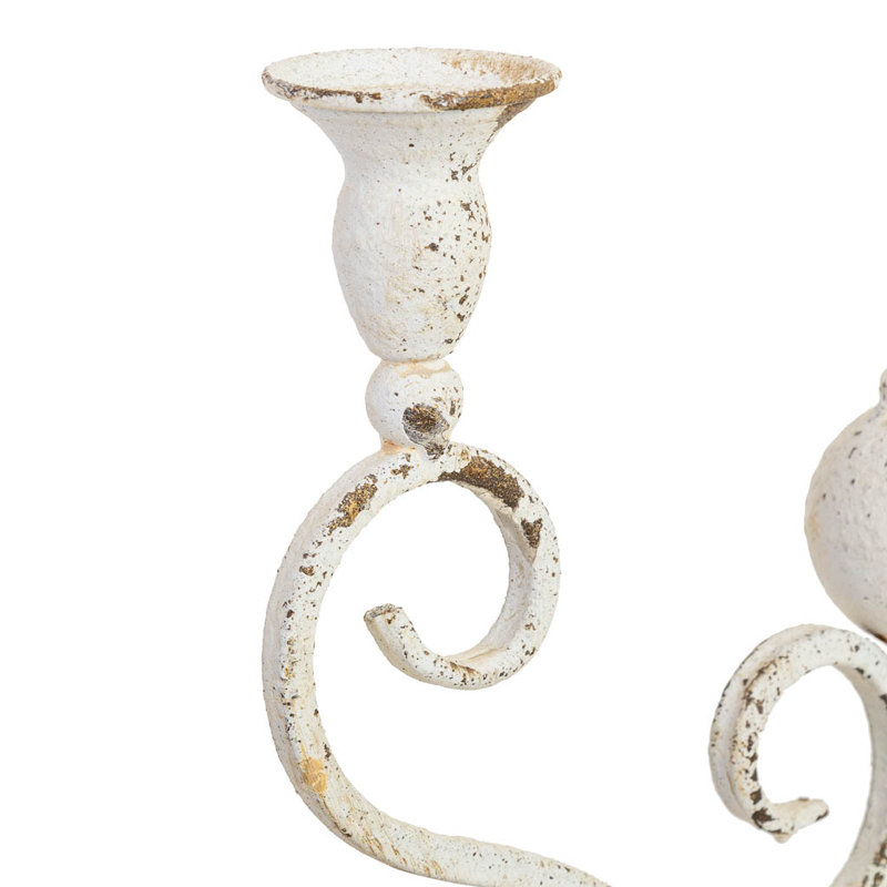 Metal Tabletop Candelabra