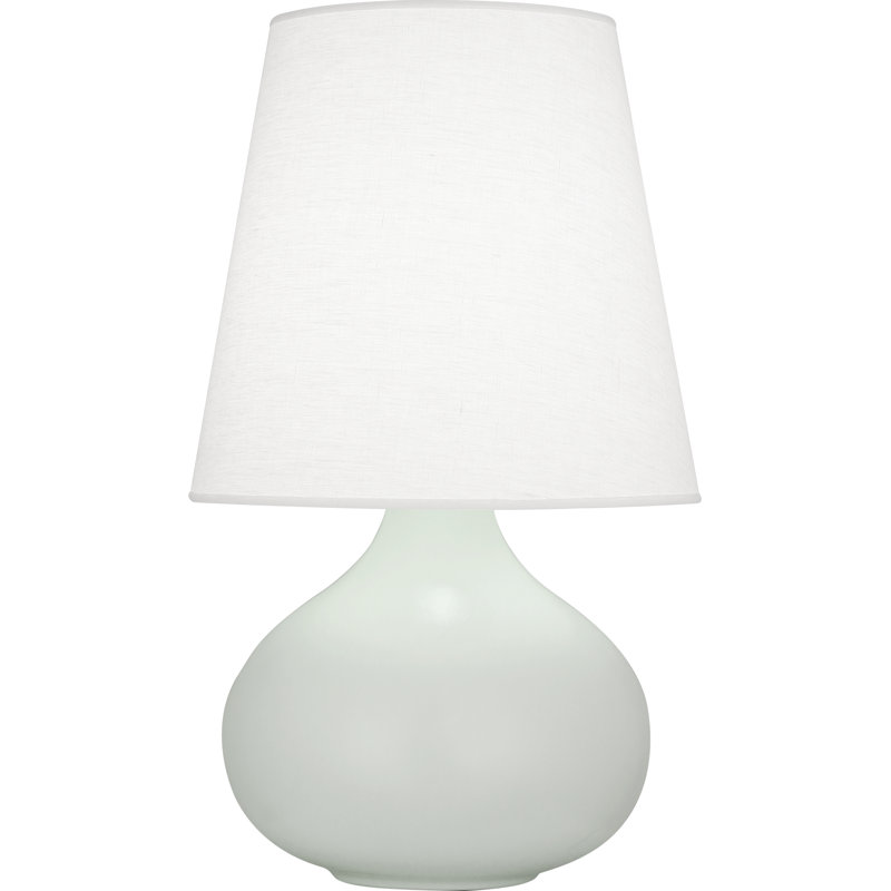 June Accent Lamp, Matte Celadon, 30.75" H x 15.75" W x 15.75" D, Oyster