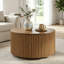 Tables basses et cocktails mobiles avec rangement, bois de noyer, style moderne pour la maison