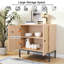 Buffet moderne 32 pi en chêne jaune