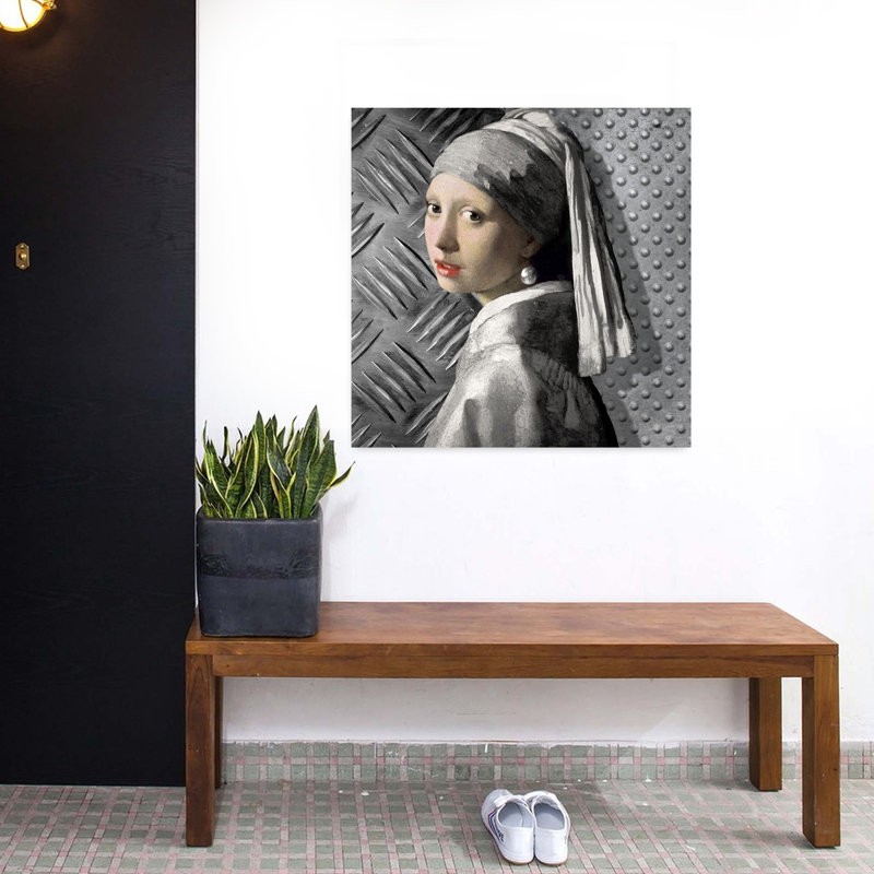 Art contemporain classique, H 32 po x l 32 po
