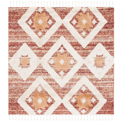 Evadale Tassel Shag Performance Southwestern Rug