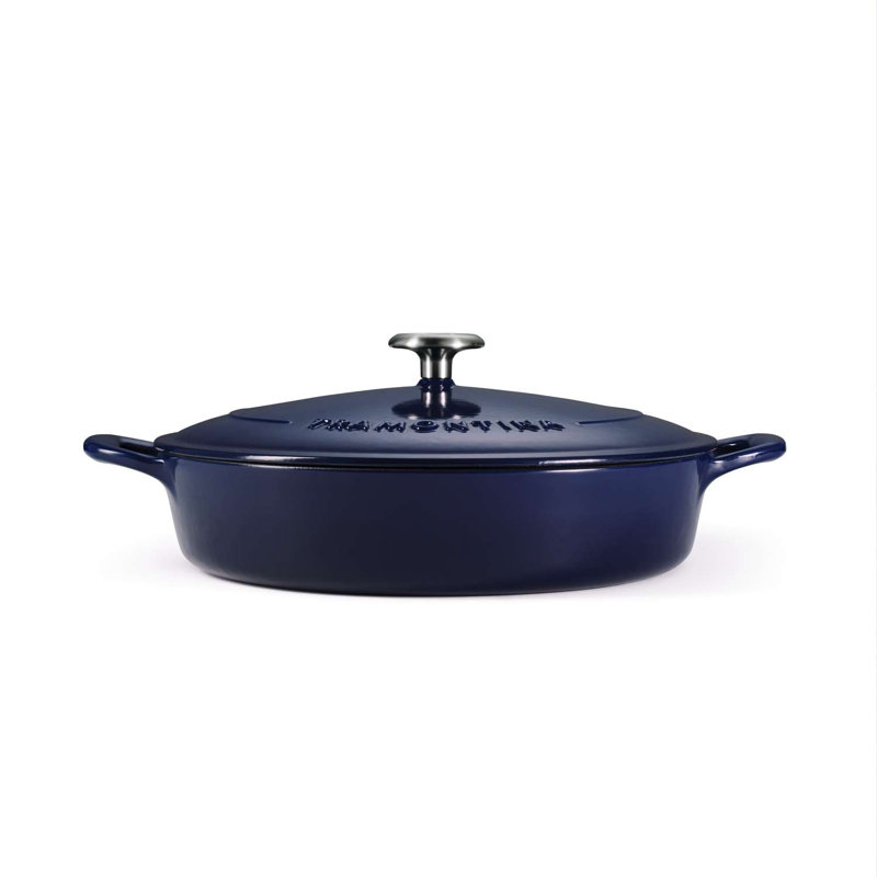 Tramontina Bestow 3.8L Made From Cast Iron, With Enamel Porcelain Interior And Exterior, And Stainless Steel Knob. Round Dutch Oven