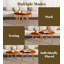 Ensemble de 2 tables basses gigognes Triangle Coastal Sunset