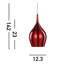 Tori 1 - Light Teardrop Pendant-17706154-17706155