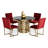 Kowal - Glam Black Marble Dining Table
