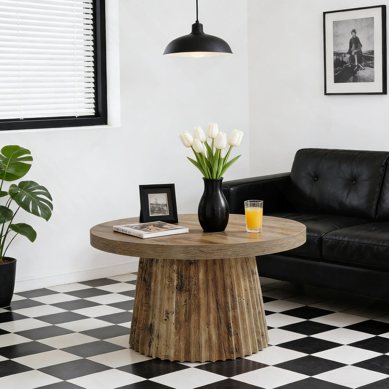 Table ronde ronde, table basse, centre de table circulaire