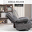 Fauteuil inclinable et pivotant HOMcom