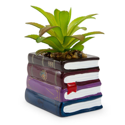 Plante grasse artificielle en pot Harry Potter