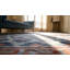 Antique Rustic Tribal Geometric Allover Pattern Cotton Dhurrie Room Size Rug