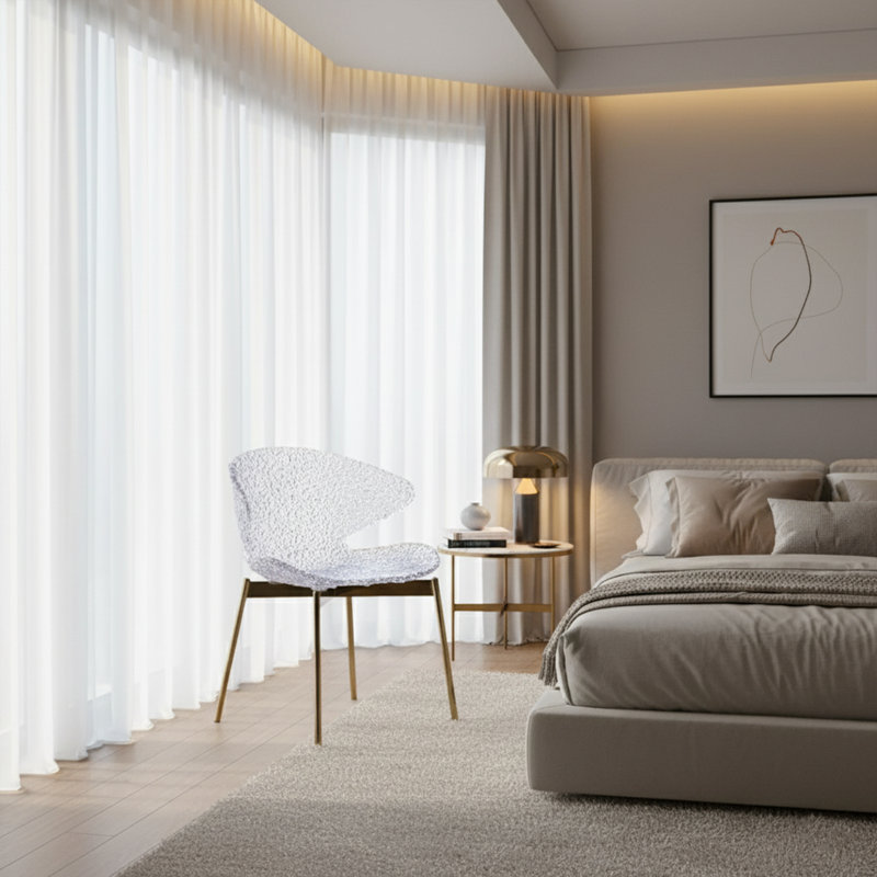 Ensemble de 6 chaises Swan - Design moderne emblématique avec confort et élégance