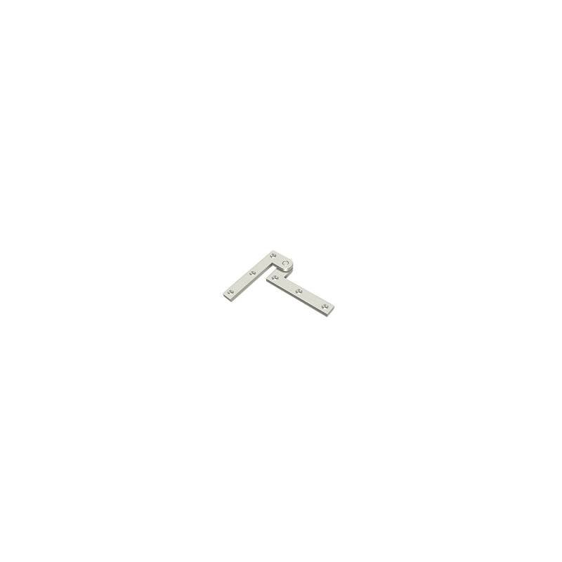 Hinge, Polished Nickel