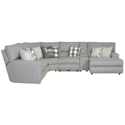Canapé modulaire inclinable de 143 po Balvina