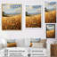 Espagne, champs dorés méditerranéen III - impressions sur toile de ferme-91292368-91292374