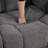 91.34" Wide Modern Oversize Manual Reclining Sofa With Side Pocket - Home Theater Style Sofa With Pillow Arms-123333300