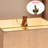 27'' Antique Gold Resin Table Lamp Set
