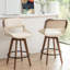 Tabourets pivotants en similicuir l 20,47 po Shontina-442467287-455001313