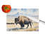 Planche à découper en verre Prairie Bison