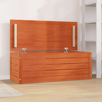 Solid Wood Rectangle Accent Cabinet