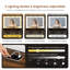 Modern Makeup Vanity Desk With 3-colour Led Mirror And Motion Sensor-1253499559