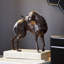 Dog and Butterfly Figurine
