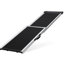 Animal pliable en aluminium avec poignée et patins antidérapants, pour chiens de différentes tailles, facile à nettoyer, stable, tapis antidérapant à rampe noire, convient à la plupart des étables