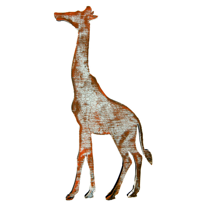 Ensemble de 3 décorations murales à aimant girafe