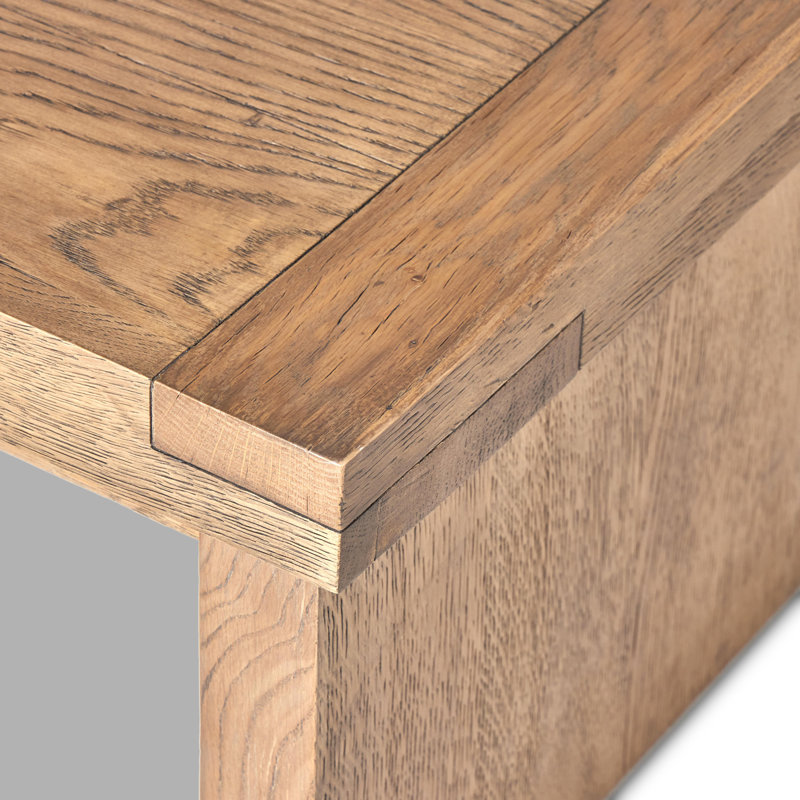 Warby Coffee Table, Worn Oak Veneer