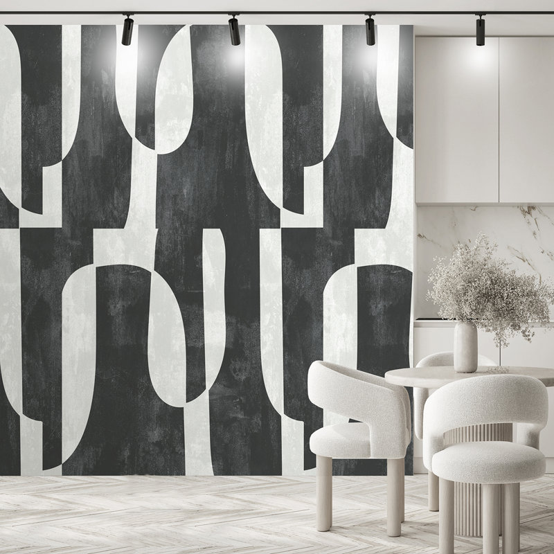 Murale noire Mod Monolithe, Black