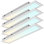  Panneau encastré rétroéclairé à DEL 6 x 2 pi 4CCT 3000K-5000K 13W / 16W / 20W sélectionnable, jusqu'à 2200LM, plafonniers à abat-jour, gradué homologué UL 0-10V