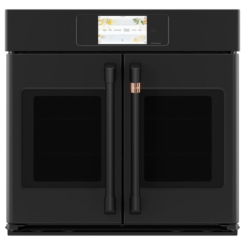 French Door Wall Oven Handle Kit, Flat Black