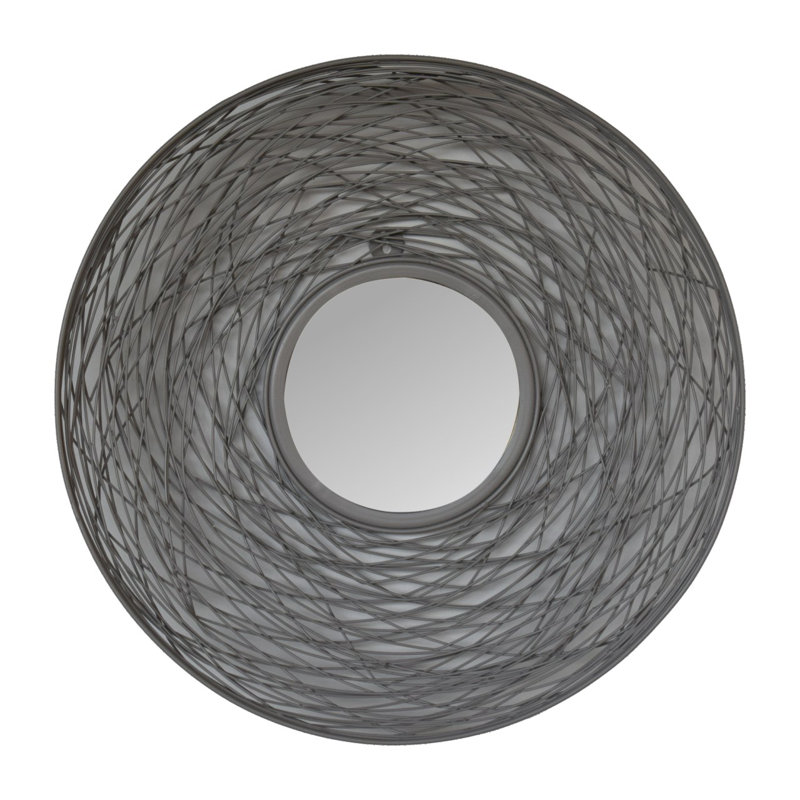 Audree Metal Flat Wall Mirror