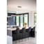 Una 3 - Light LED Kitchen Island Pendant - Uplight and Downlight-67188204-58420844-58420843