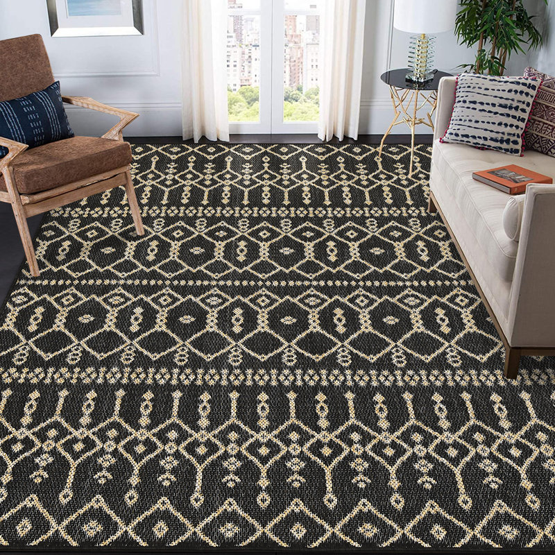 Tapis avec envers antidérapant Daquarius, Rectangle 5 pi 3 po x 7 pi 3 po