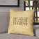 17 Stories Daniyar Leather/Suede Reversible Throw Pillow | Wayfair