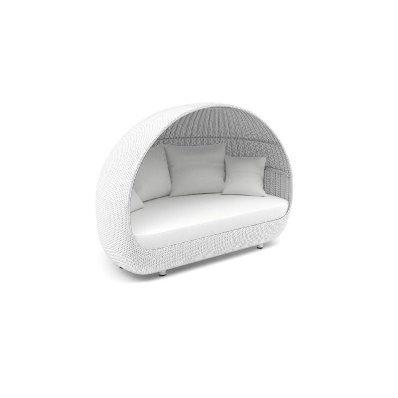 Lagoon Twin Metal Daybed with Mattress