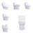 Elongated Single-Flush Comfort Height Toilet