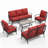 7-person Outdoor Conversation Set With Loveseat-106872557
