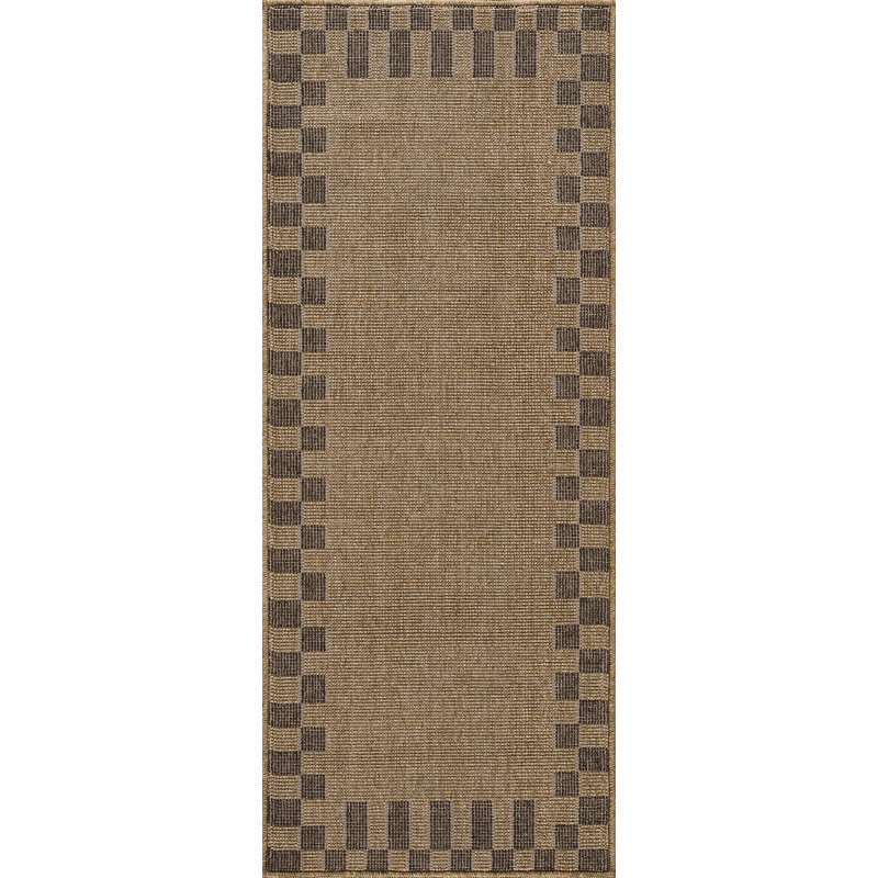 Tapis d'intérieur à carreaux Abani Rugs Teagon SAG100A, 2 pi 6 po x 6 pi