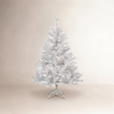 Pre-Lit White Pine Christmas Tree
