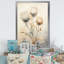 Décoration murale Thistle Mute Beige Beige III - chardon-97170916-134126426