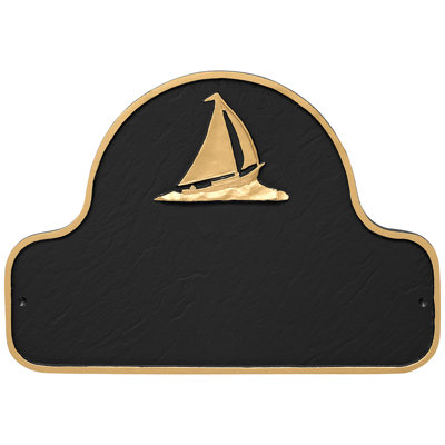 Plaque d'adresse voilier voilier