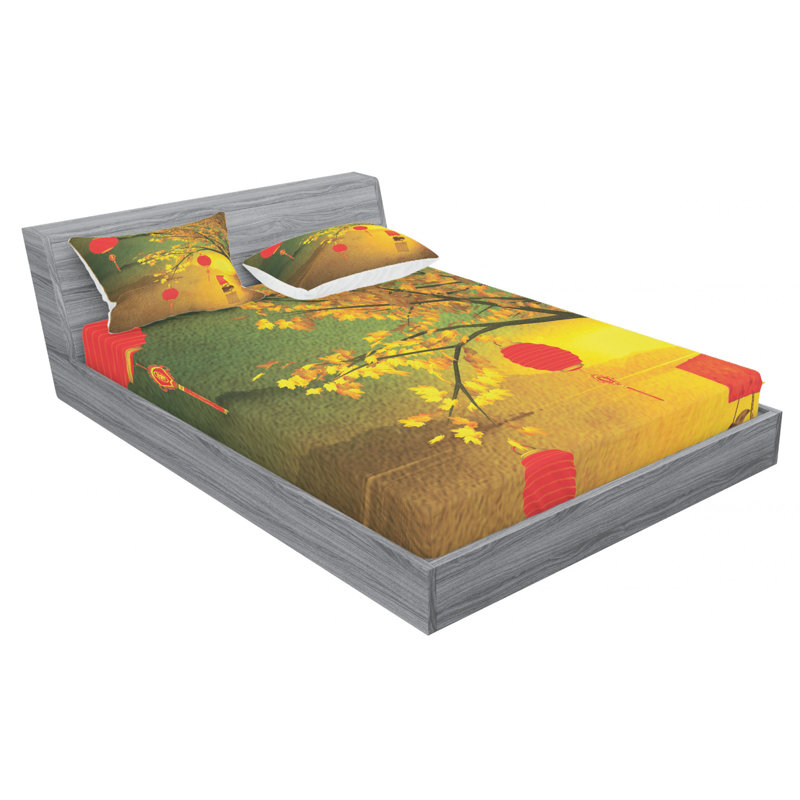 Microfiber Sheet Set, Full Sheet Set with Fitted Sheet